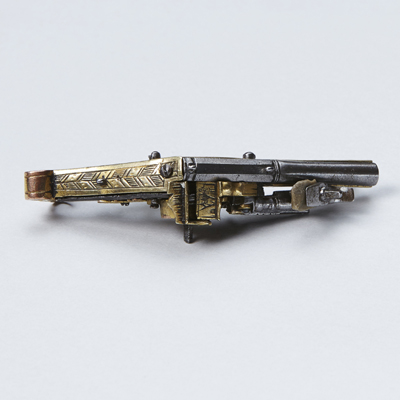 Michel Mann, miniature wheellock pistol, Nuremberg